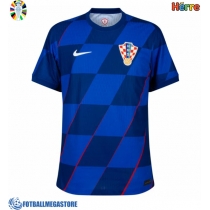 Fotballdrakt Herre Kroatia Bortedrakt EM 2024 Kortermet